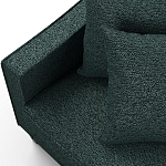 Мебельная ткань Шенилл темно-зеленый цвет 138 см T4-39 варинант исполнения - 7 | Loft Concept в Ульяновске