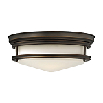 Потолочный светильник с белым матовым стеклянным плафоном в форме перевернутого конуса Hinkley варинант исполнения - 12 | Loft Concept в Ульяновске