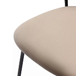 Стул Singer Chair без подлокотников светло-коричневый Велюр варинант исполнения - 5 | Loft Concept в Ульяновске