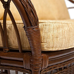 Комплект уличной мебели из ротанга Clara коричневый варинант исполнения - 5 | Loft Concept в Ульяновске