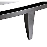 Комод фактурный серебристый с дверцами Silver Chest of Drawers варинант исполнения - 3 | Loft Concept в Ульяновске