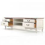 ТВ-тумба в стиле прованс из массива берёзы Interiors Romance варинант исполнения - 3 | Loft Concept в Ульяновске