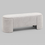 Банкетка Taks букле светло-серый варинант исполнения - 1 | Loft Concept в Ульяновске