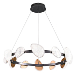 Люстра подвесная круглая с овальными плафонами Iona chandelier варинант исполнения - 6 | Loft Concept в Ульяновске