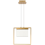 Подвесной геометрический светильник со стеклом Rectangle Geometry Glass Chandelier варинант исполнения - 2 | Loft Concept в Ульяновске