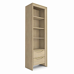  Стеллаж 2 ящика 4 открытые полки Flowchart 60 см варинант исполнения - 2 | Loft Concept в Ульяновске