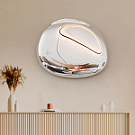 Абстрактная скульптура на стену в виде капли воды Water Outline варинант исполнения - 4 | Loft Concept в Ульяновске