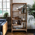 Деревянный стеллаж Nery Wooden Rack варинант исполнения - 2 | Loft Concept в Ульяновске