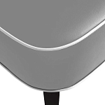 Квадратный мягкий пуф на черных ножках Winton Pouf Square варинант исполнения - 8 | Loft Concept в Ульяновске