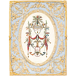 Декоративный постер в раме с рельефным растительным узором арабески New Collection of Arabesques Poster варинант исполнения - 2 | Loft Concept в Ульяновске