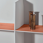 Дизайнерский стеллаж с вертикальными и горизонтальными полками Gio Ponti D.357.1 D.357.2 Rack варинант исполнения - 2 | Loft Concept в Ульяновске