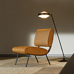 Дизайнерское кресло без подлокотников Gio Ponti ROUND D.154.5 Armchair варинант исполнения - 7 | Loft Concept в Ульяновске