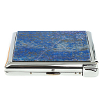 Портсигар с газовой зажигалкой из натурального камня Лазурит Stone Cigarettes Cases варинант исполнения - 10 | Loft Concept в Ульяновске