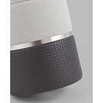 Пуф Mauldine с ящиком серо-черный с экокожей варинант исполнения - 3 | Loft Concept в Ульяновске