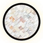 Бра в форме диска с перламутровыми прямоугольниками из морской ракушки Touch of Marine Charm варинант исполнения - 5 | Loft Concept в Ульяновске