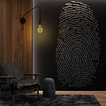 Барельеф FINGERPRINT варинант исполнения - 3 | Loft Concept в Ульяновске