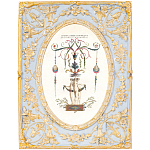 Декоративный постер в раме с рельефным растительным узором арабески New Collection of Arabesques Poster варинант исполнения - 3 | Loft Concept в Ульяновске