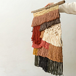 Текстильное Панно с бахромой варинант исполнения - 3 | Loft Concept в Ульяновске