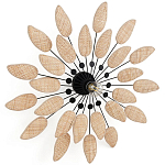 Настенный светильник с плетеным декором Wicker Leaves Wall Lamp варинант исполнения - 1 | Loft Concept в Ульяновске