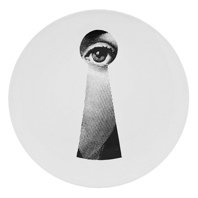 Декоративная тарелка Fornasetti 014 Декоративная тарелка Fornasetti 014