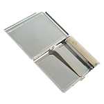 Портсигар на 10 сигарет с газовой зажигалкой из натурального камня Содалит Stone Cigarettes Cases варинант исполнения - 3 | Loft Concept в Ульяновске