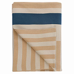 Плед из хлопка с геометрическим рисунком Elan Stripe  варинант исполнения - 1 | Loft Concept в Ульяновске