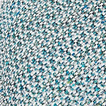 Дизайнерское круглое мягкое кресло в голубой пестрой обивке Roux Round Armchair варинант исполнения - 7 | Loft Concept в Ульяновске