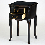 Тумба прикроватная из массива березы с 2-мя ящиками в стиле прованс Vintage варинант исполнения - 3 | Loft Concept в Ульяновске