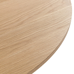 Круглый обеденный стол на одной ножке Remo Round Dining Table варинант исполнения - 2 | Loft Concept в Ульяновске