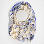 Зеркало «НЕ_Гжель» варинант исполнения - 1 | Loft Concept в Ульяновске