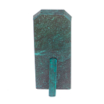 Часы погон ВС подарочные настольные из натурального камня Змеевик Military Clock варинант исполнения - 18 | Loft Concept в Ульяновске