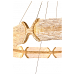 Люстра кольцевая с текстурным природным рисунком IceFlame варинант исполнения - 5 | Loft Concept в Ульяновске