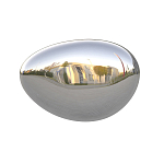 Абстрактная скульптура на стену в виде капли воды Water Outline варинант исполнения - 2 | Loft Concept в Ульяновске