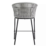 Стул барный с декоративным плетением на спинке и подлокотниках Chair Weave варинант исполнения - 4 | Loft Concept в Ульяновске