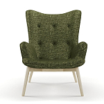 Мебельная ткань Шенилл зеленый цвет 138 см T4-22 варинант исполнения - 6 | Loft Concept в Ульяновске