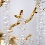 Бра золотого цвета с ветвями и хрустальными подвесками FAIRYTREE Light варинант исполнения - 5 | Loft Concept в Ульяновске