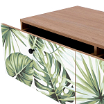 Длинная ТВ-тумба с принтом на ящиках Elise TV Stand варинант исполнения - 5 | Loft Concept в Ульяновске