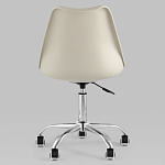 Офисный стул на металлическом основании EGGERY Beige варинант исполнения - 4 | Loft Concept в Ульяновске