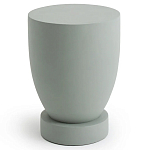 Приставной столик из массива манго Tom-tom Grey варинант исполнения - 1 | Loft Concept в Ульяновске