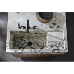 Кухонный гарнитур из массива дуба и камня Ratio Dada Engenereed варинант исполнения - 7 | Loft Concept в Ульяновске